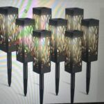 8 pack Garden solar LED lights