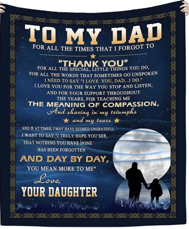Blanket for Dad to show appreciation - Image 7