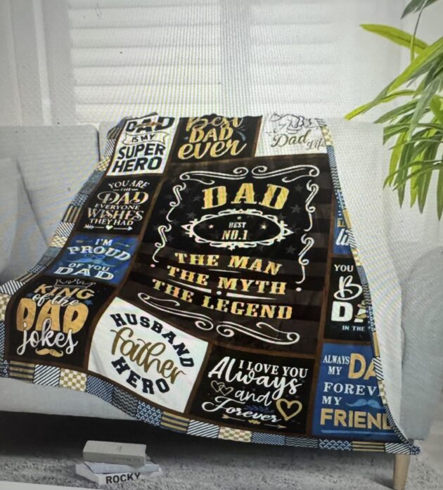 Blanket for Dad to show appreciation - Image 3